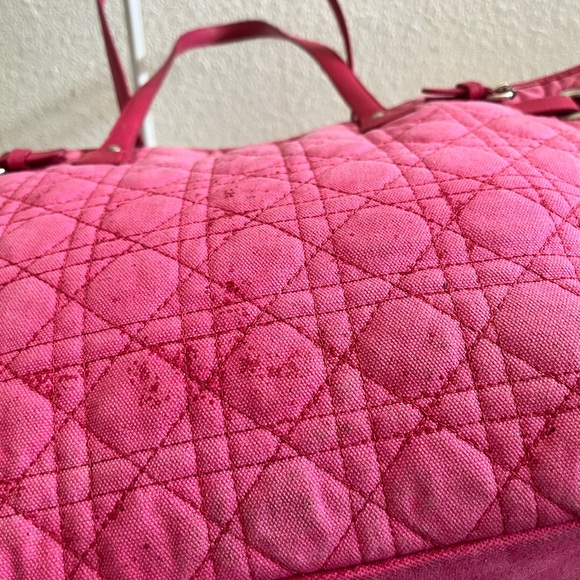 Dior quilted vintage panarea tote bag - Picture 6 of 16